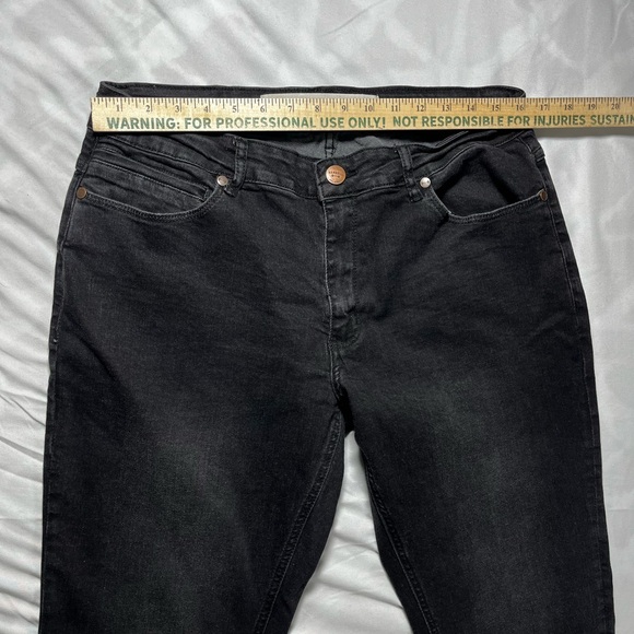 Barbell Men's Black Straight Jeans size 34 - Picture 3 of 15